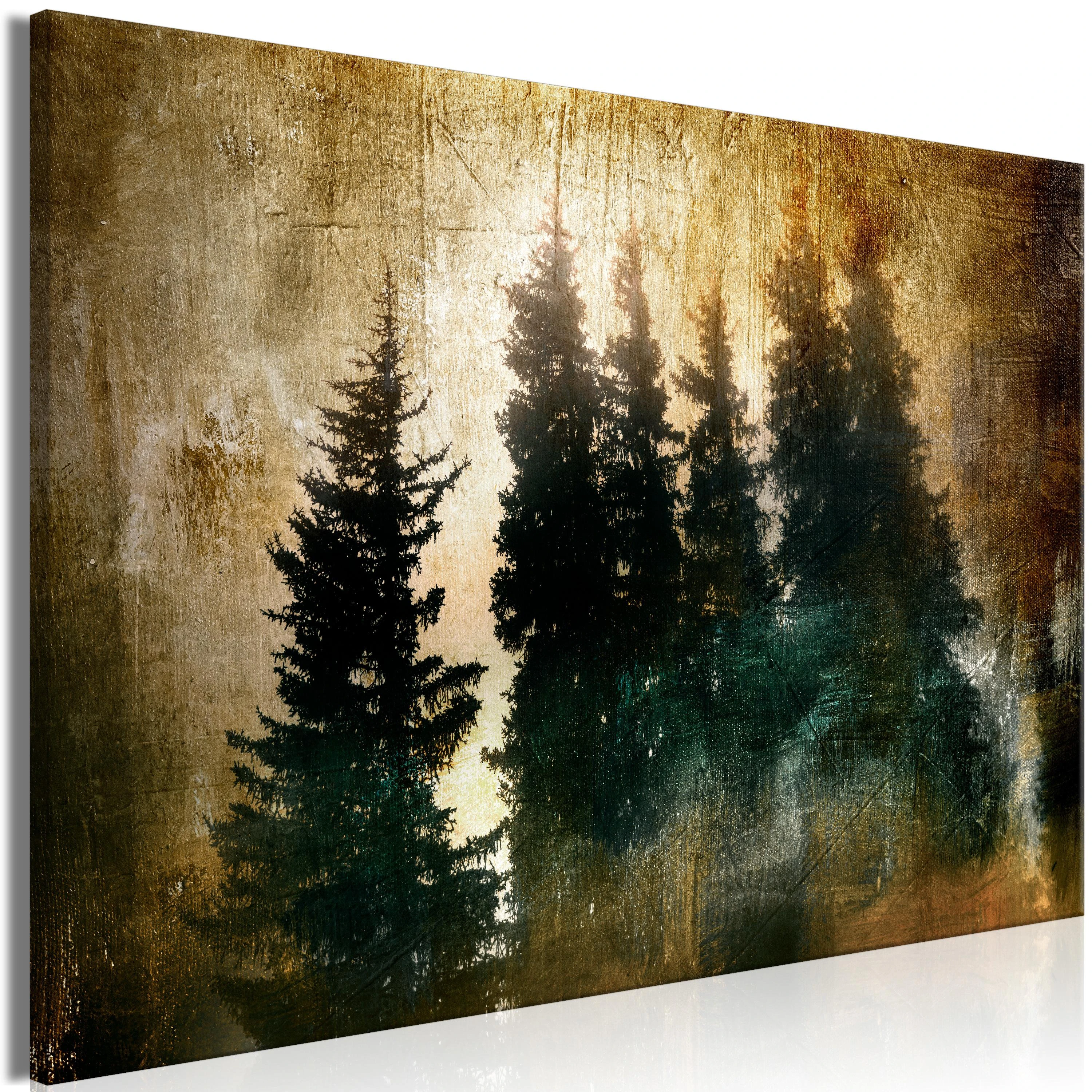 Artgeist Paveikslas - Stately Spruces (1 Part) Wide