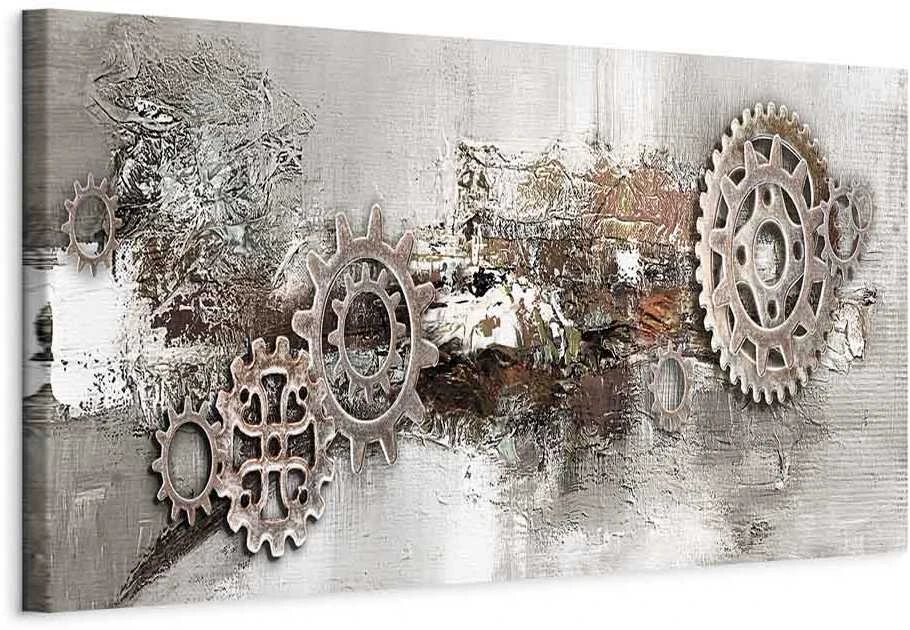 Artgeist Paveikslas - Steel Cranks (1 Part) Narrow