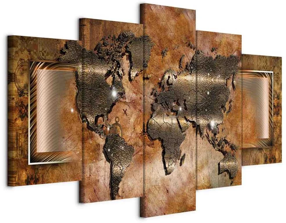 Artgeist Paveikslas - Steel Map