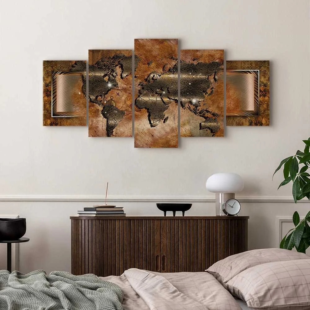 Artgeist Paveikslas - Steel Map