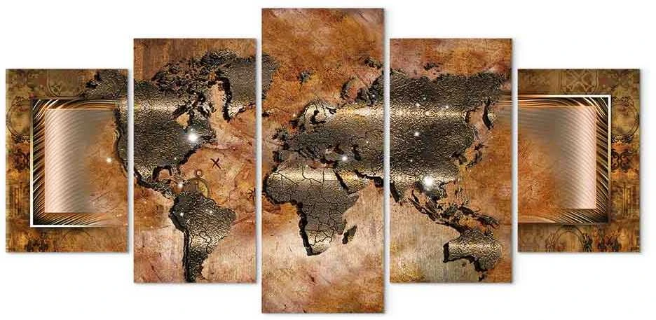 Artgeist Paveikslas - Steel Map