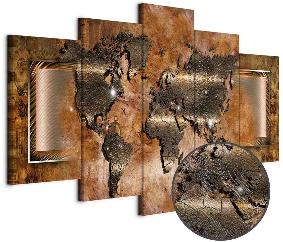 Artgeist Paveikslas - Steel Map