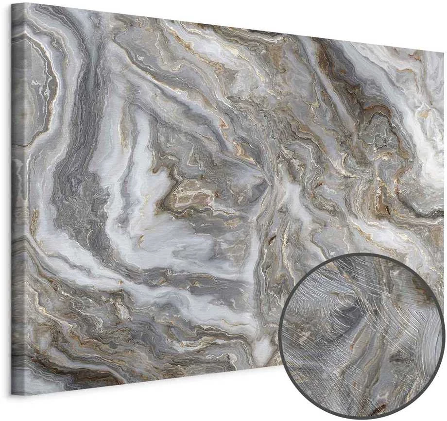 Artgeist Paveikslas - Stone abstractions – marble structures in neutral shades
