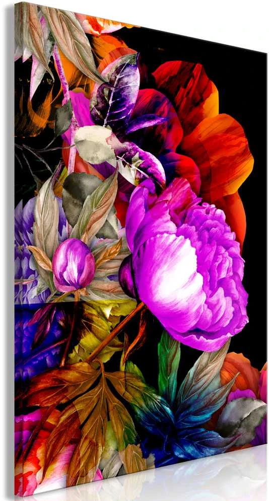 Artgeist Paveikslas - Nature in Summer Hues (1-part) - Flower Garden of Inspiration