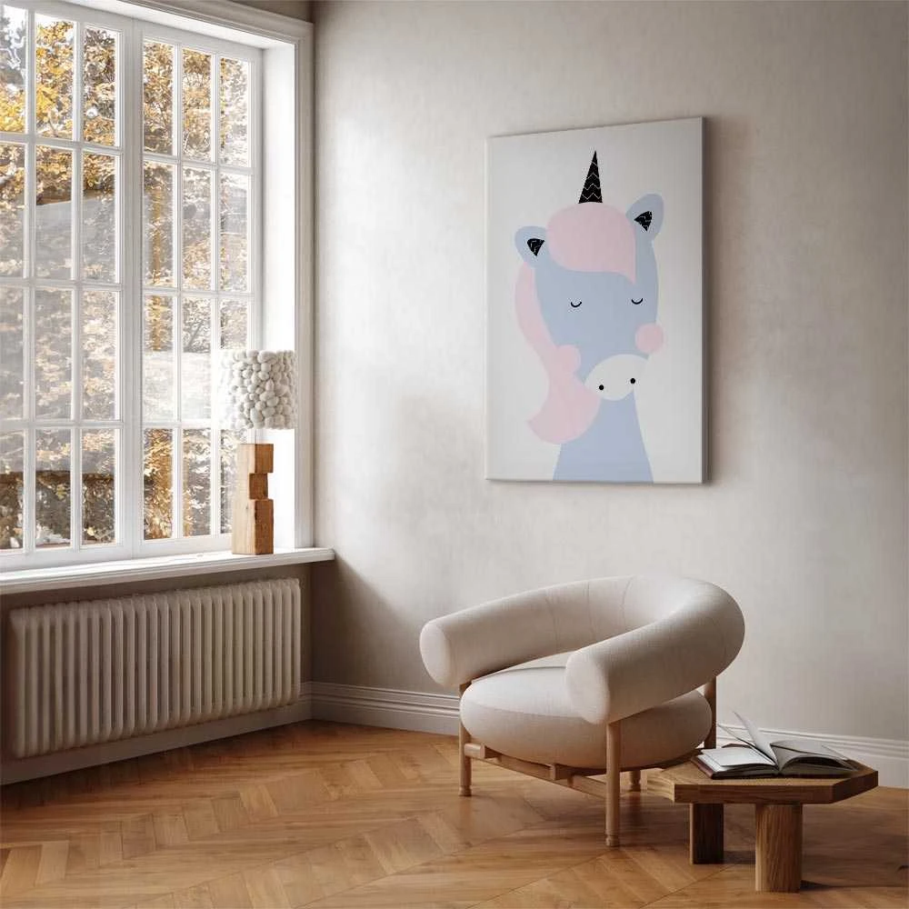 Artgeist Paveikslas - Sweet Unicorn (1 Part) Vertical