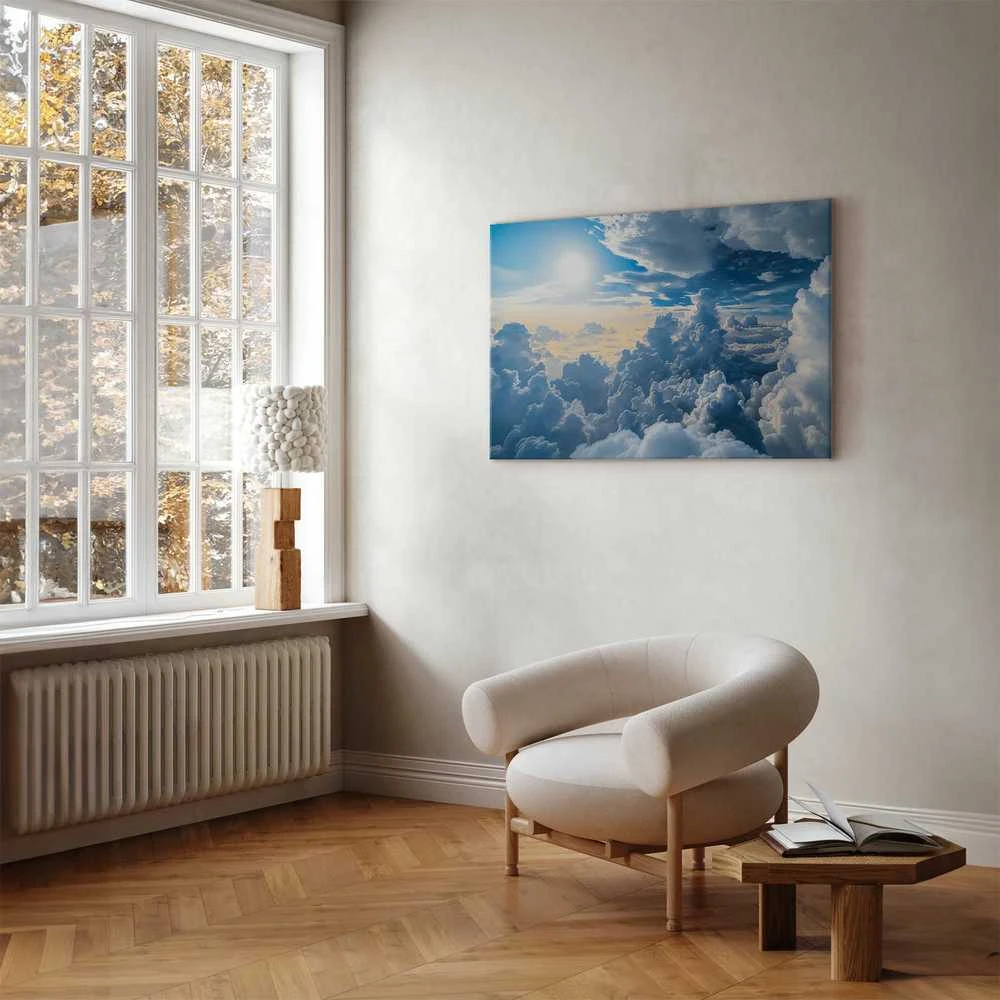Artgeist Paveikslas - Symphony of Light: Sun and Clouds Collaborating on a Beautiful Sky