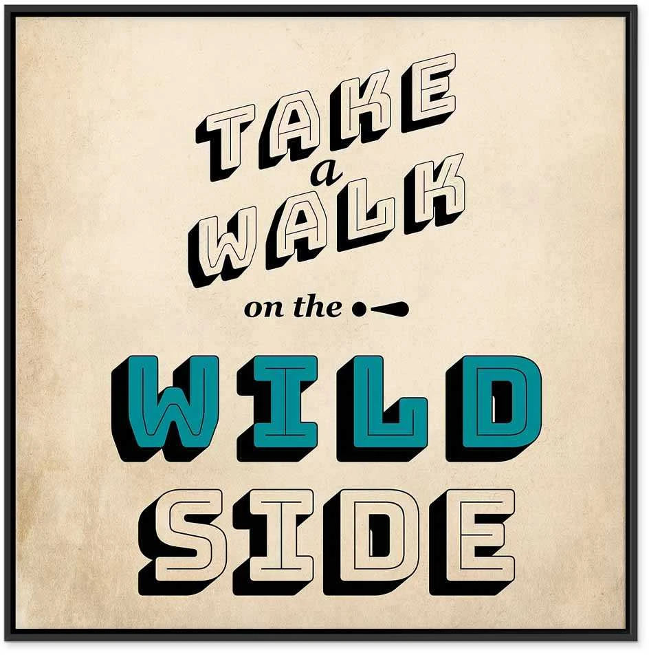 Artgeist Paveikslas - Take Walk on the Wild Side (1 Part) Square