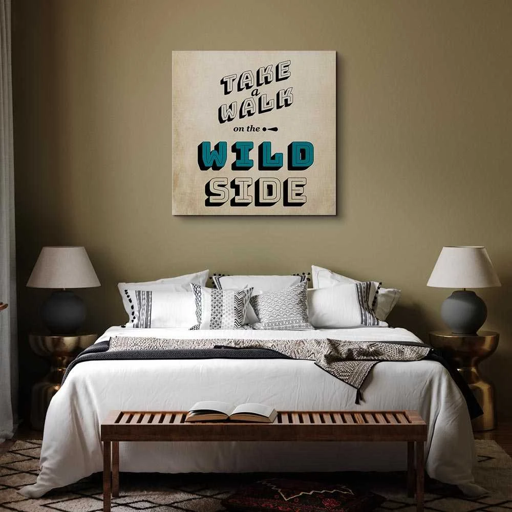 Artgeist Paveikslas - Take Walk on the Wild Side (1 Part) Square