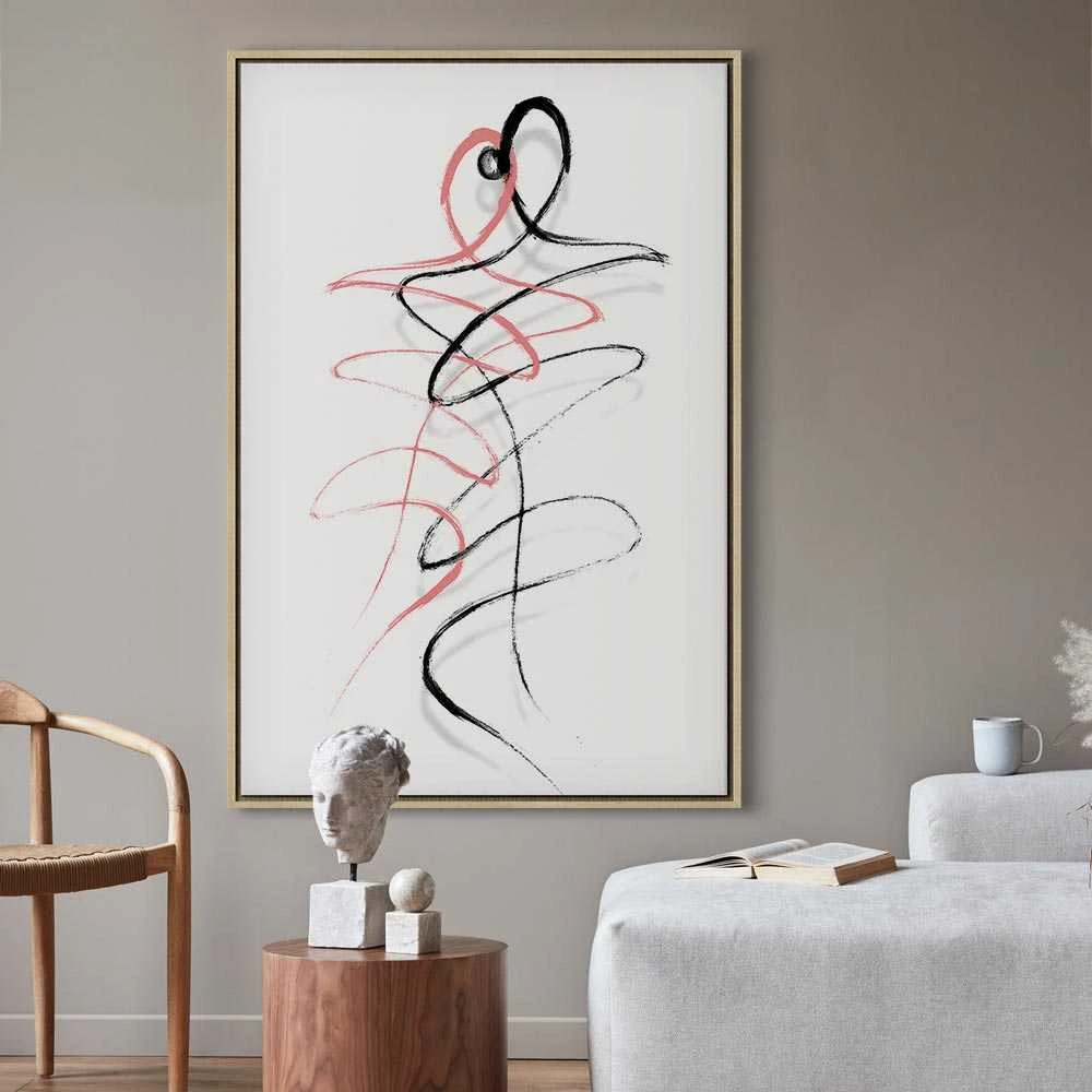 Artgeist Paveikslas - Tangled Passion (1 Part) Vertical