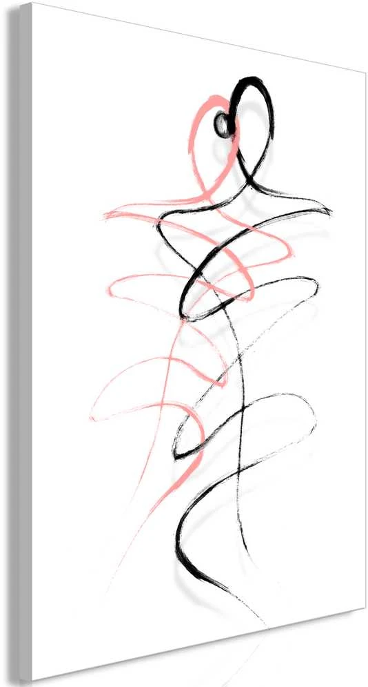 Artgeist Paveikslas - Tangled Passion (1 Part) Vertical
