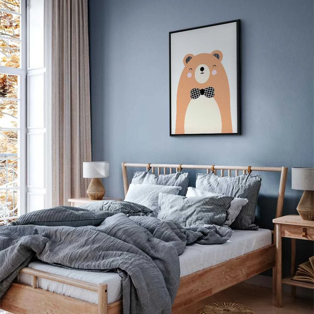 Artgeist Paveikslas - Teddy Bear in Bow Tie (1 Part) Vertical