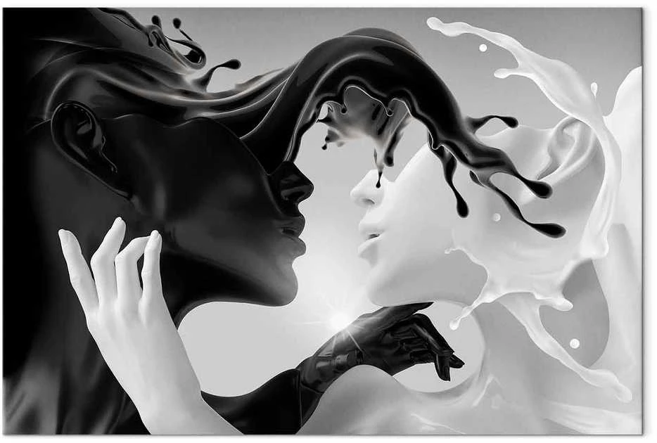Artgeist Paveikslas - Tender Opposite (1 Part) Wide