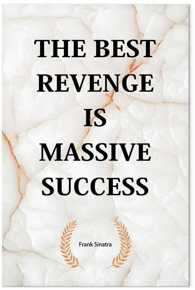 Artgeist Paveikslas - The Best Revenge Is Massive Success (1 Part) Vertical