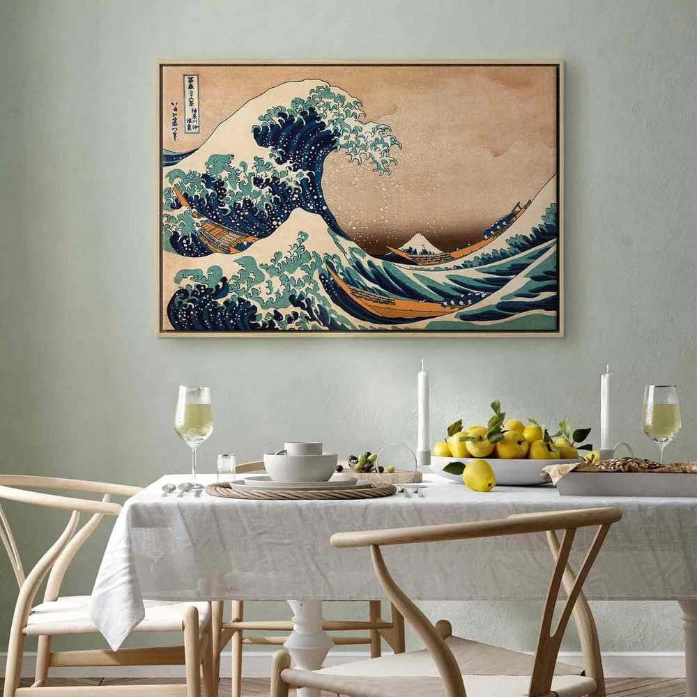 Artgeist Paveikslas - The Great Wave off Kanagawa (Reproduction)