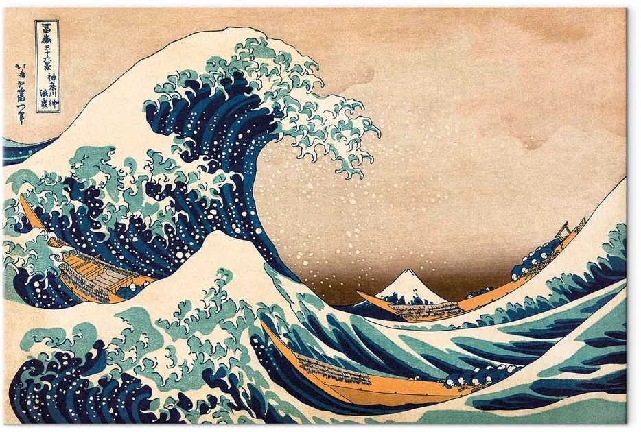 Artgeist Paveikslas - The Great Wave off Kanagawa (Reproduction)