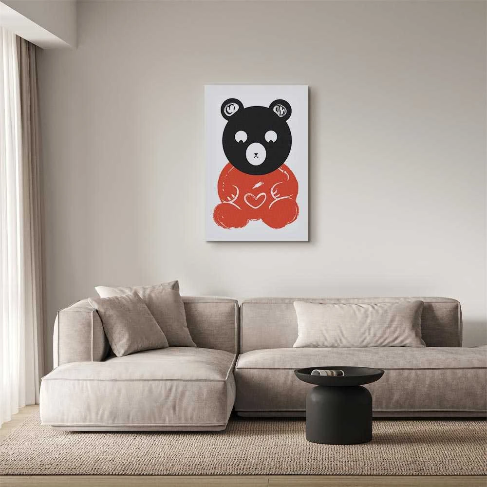 Artgeist Paveikslas - Thoughtful Bear (1 Part) Vertical