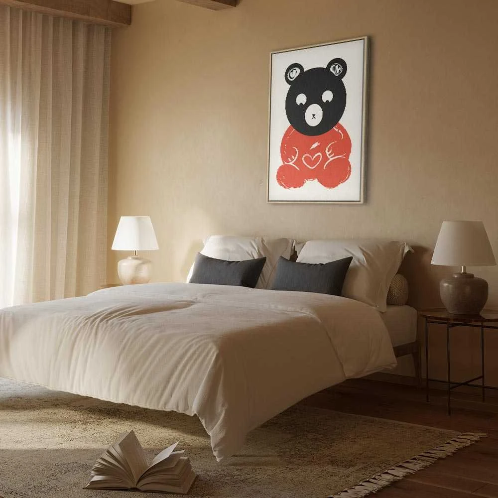 Artgeist Paveikslas - Thoughtful Bear (1 Part) Vertical