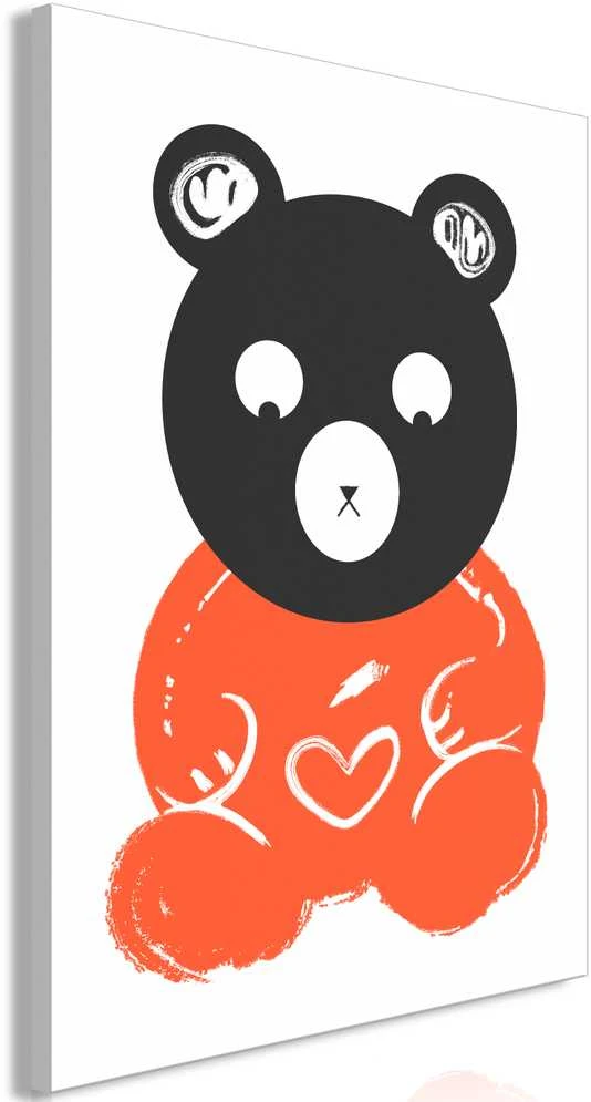 Artgeist Paveikslas - Thoughtful Bear (1 Part) Vertical