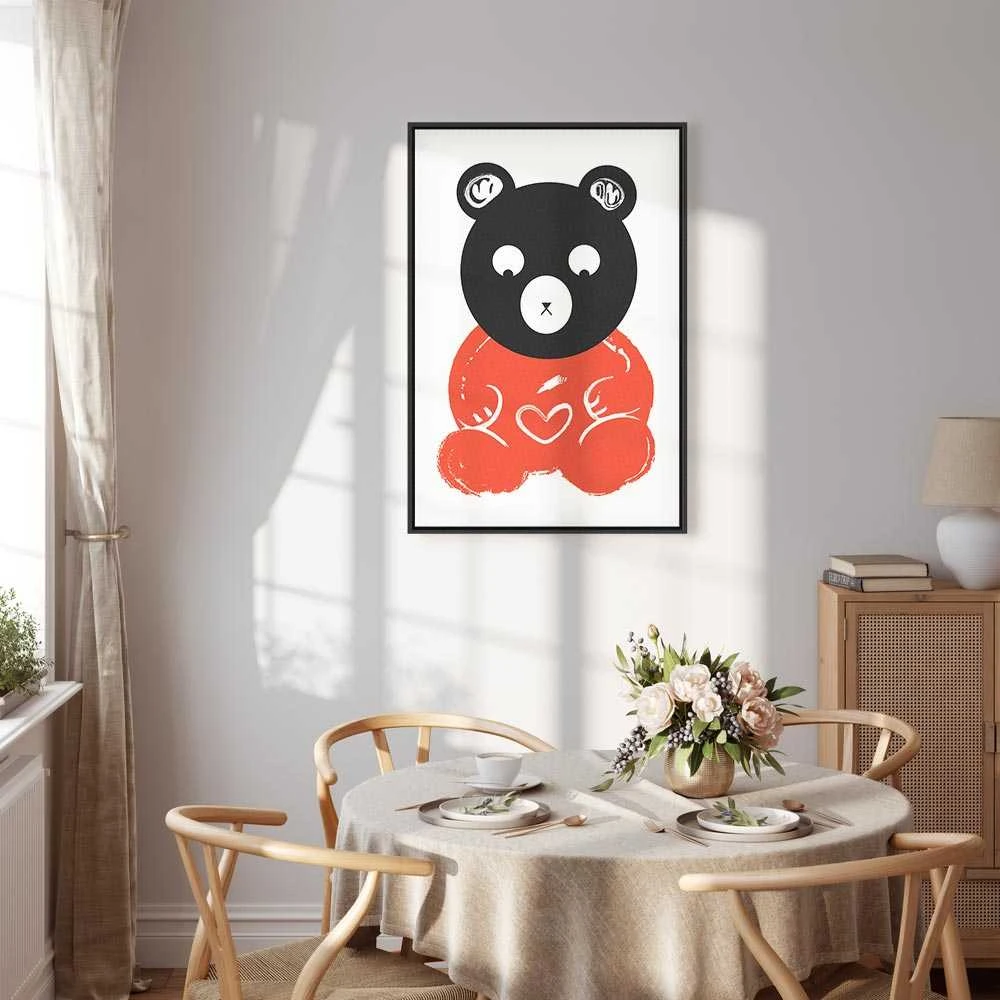 Artgeist Paveikslas - Thoughtful Bear (1 Part) Vertical