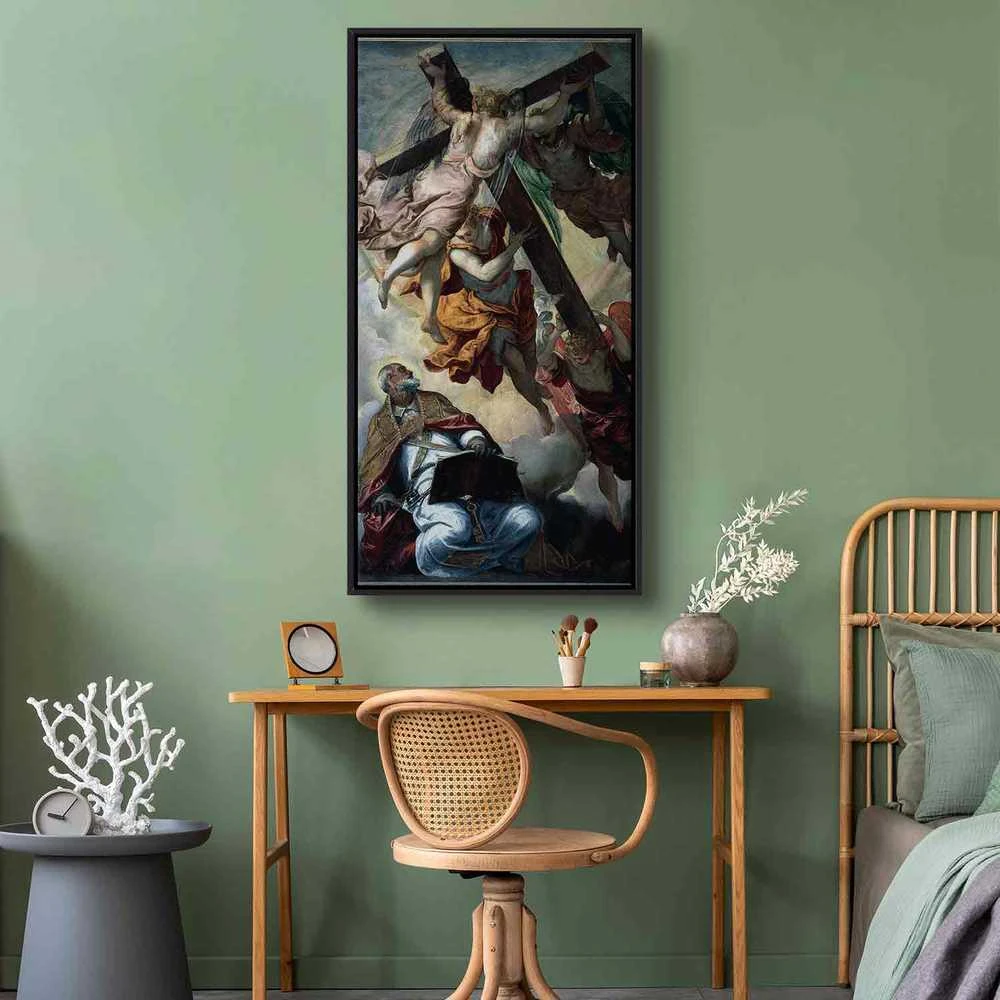 Artgeist Paveikslas - Tintoretto – Apparition of the Cross to St. Peter