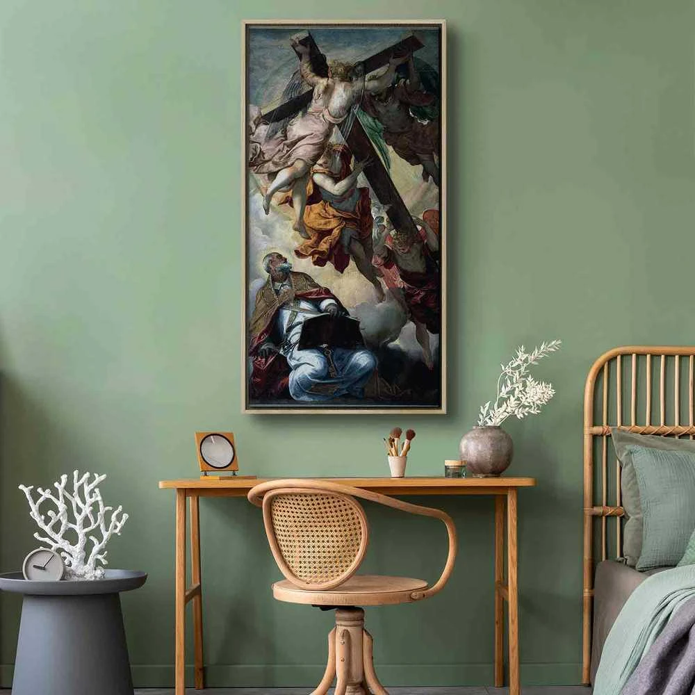 Artgeist Paveikslas - Tintoretto – Apparition of the Cross to St. Peter