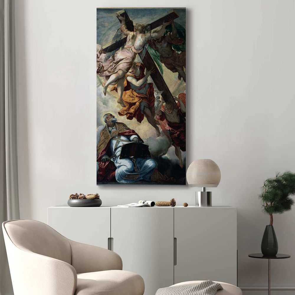 Artgeist Paveikslas - Tintoretto – Apparition of the Cross to St. Peter