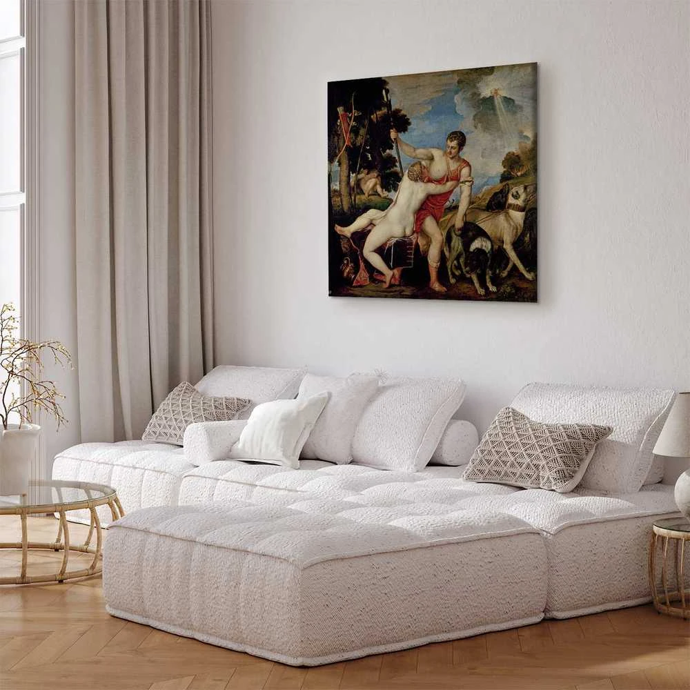Artgeist Paveikslas - Titian – Venus and Adonis