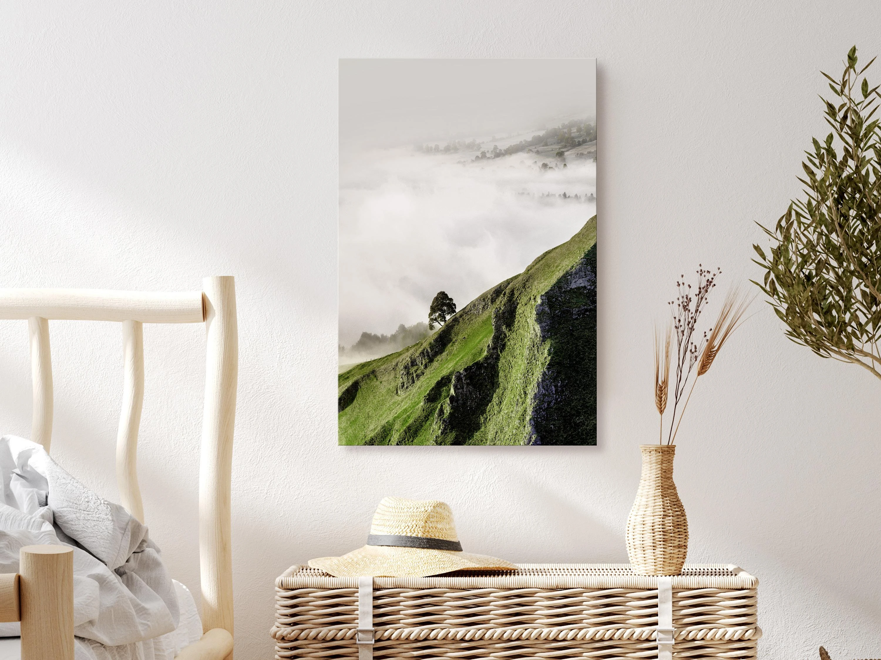 Artgeist Paveikslas - Tree Above Clouds (1 Part) Vertical