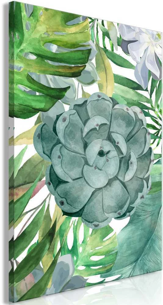 Artgeist Paveikslas - Tropical Flora (1 Part) Vertical