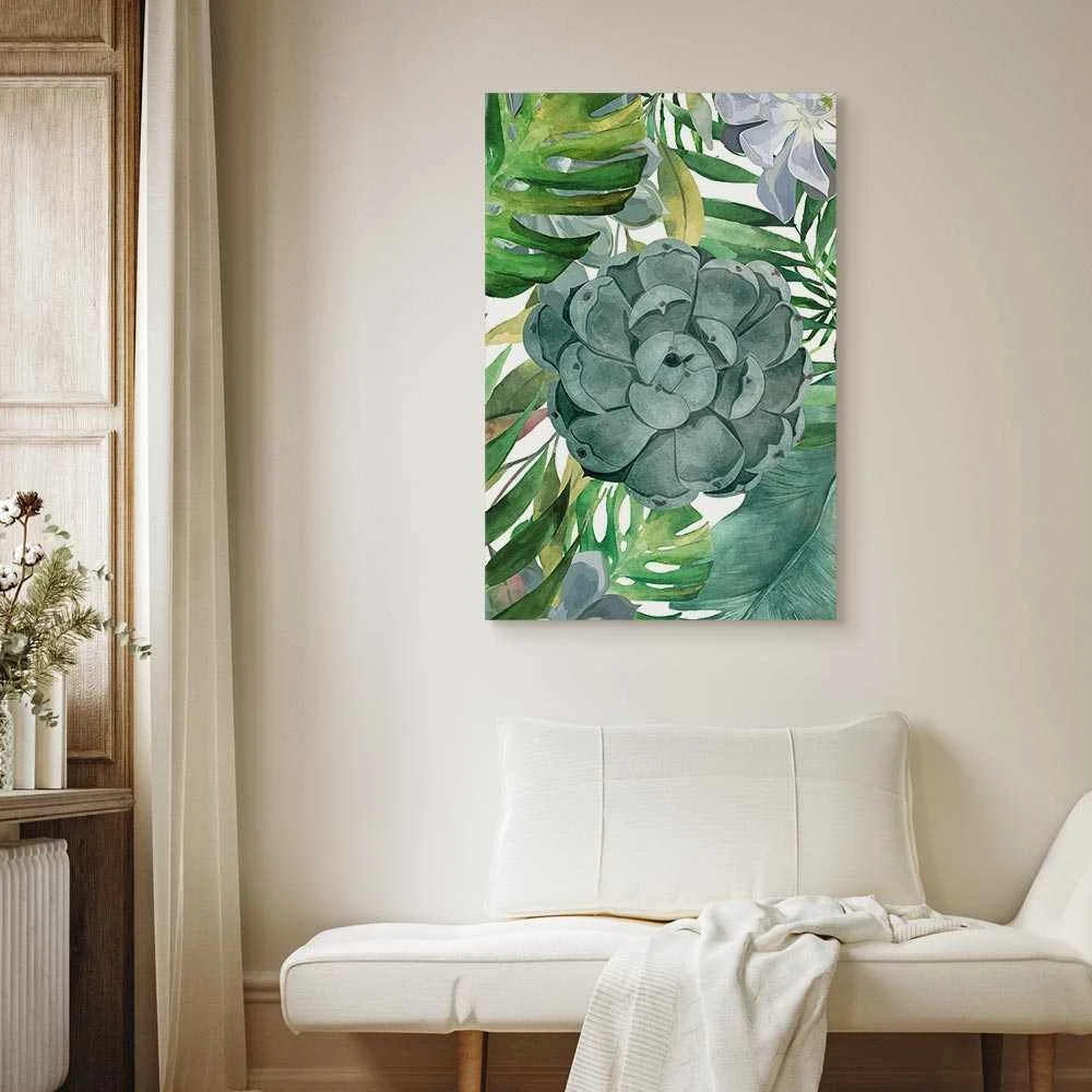 Artgeist Paveikslas - Tropical Flora (1 Part) Vertical