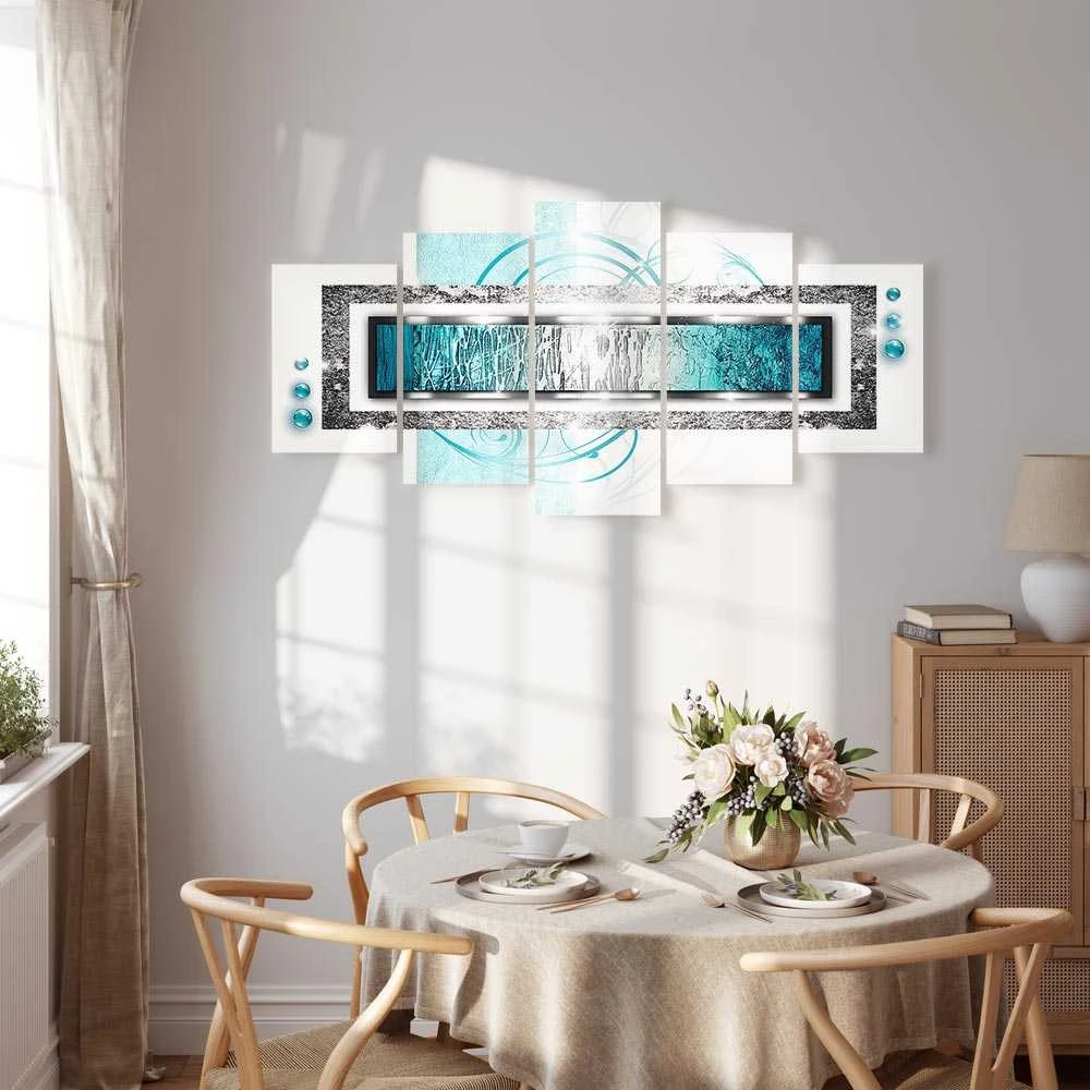 Artgeist Paveikslas - Turquoise blizzard