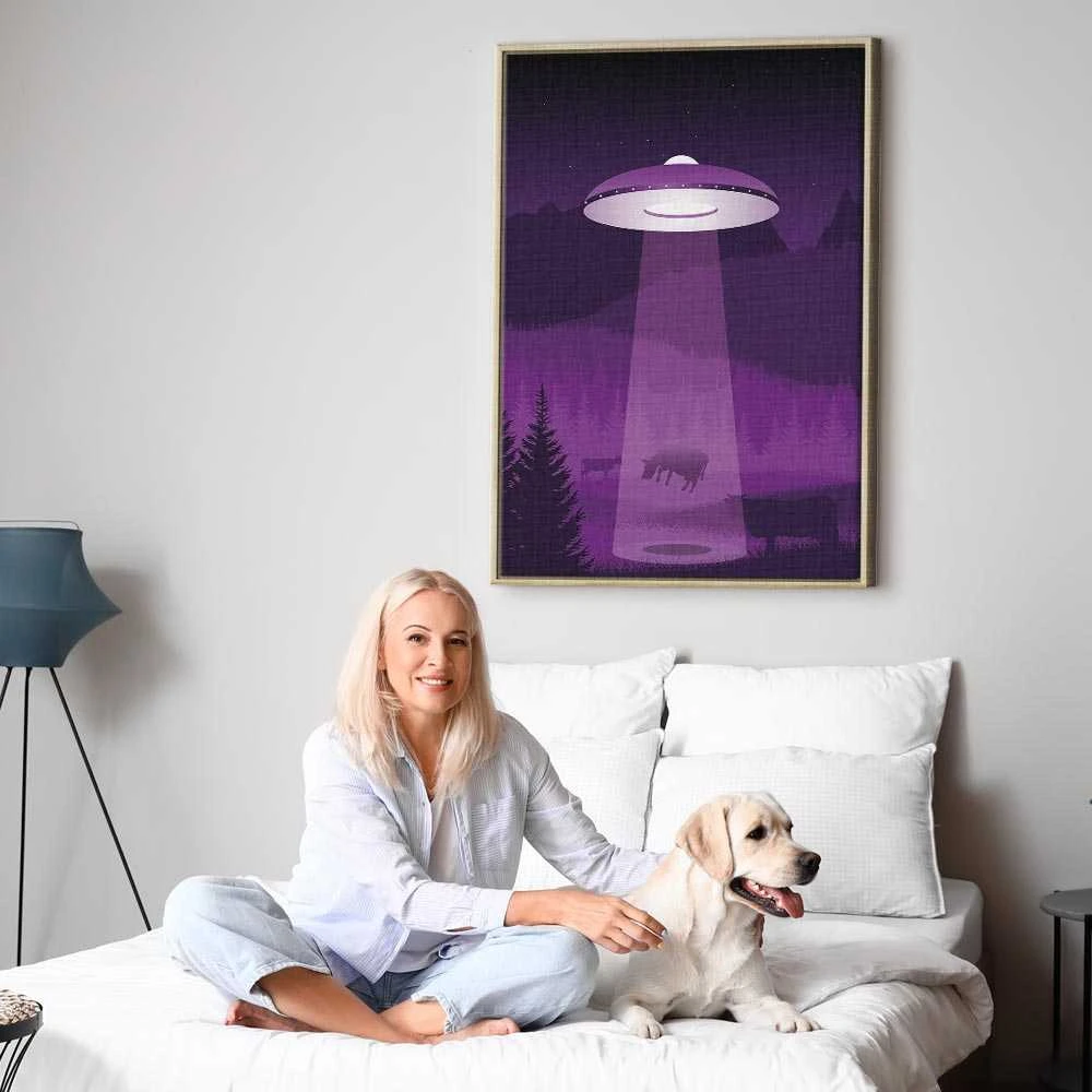 Artgeist Paveikslas - Ufo (1 Part) Vertical