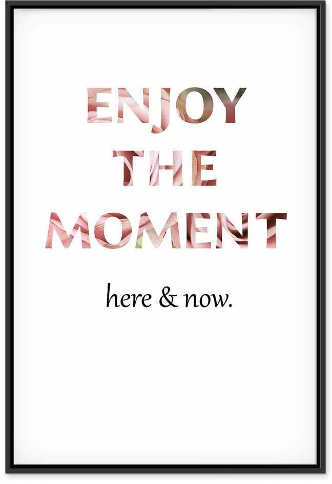 Artgeist Paveikslas - Unique Moment (1-part) - English Text on Baltas Background