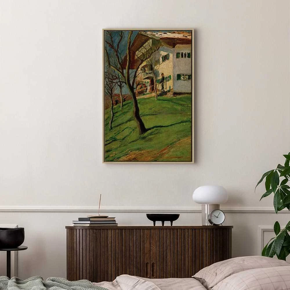Artgeist Paveikslas - Unser Häuschen in Tegernsee (August Macke)