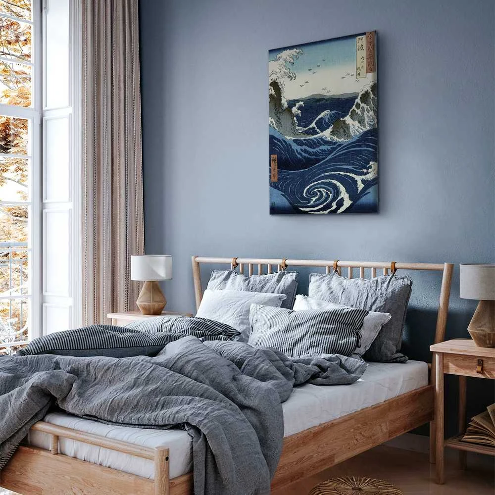 Artgeist Paveikslas - Utagawa Hiroshige – View of the Naruto whirlpools at Awa
