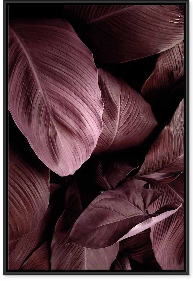 Artgeist Paveikslas - Velvet Leaves (1 Part) Vertical