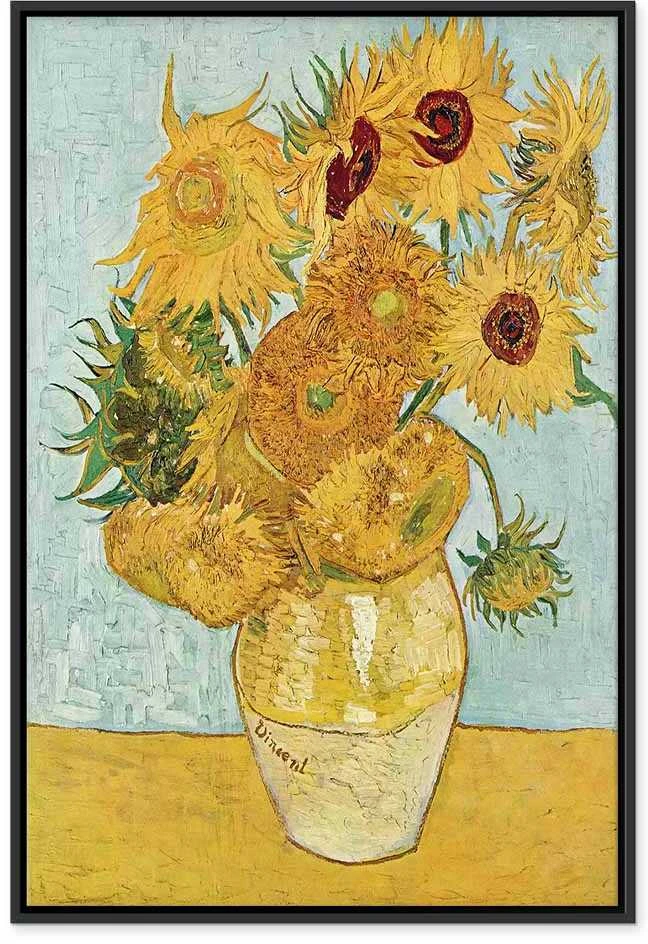 Artgeist Paveikslas - Vincent van Gogh – Still Life: A Vase With Twelve Sunflowers III