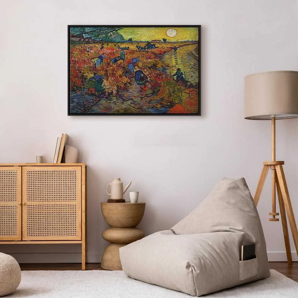 Artgeist Paveikslas - Vincent van Gogh – The Raudona Vineyard