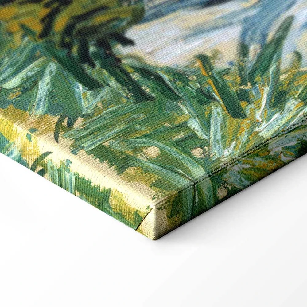 Artgeist Paveikslas - Vincent Van Gogh – The Garden of Dr. Gachet in Auvers