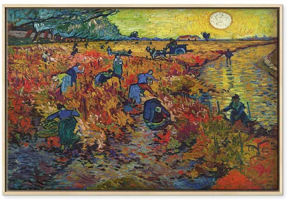 Artgeist Paveikslas - Vincent van Gogh – The Raudona Vineyard