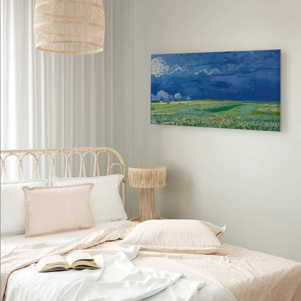 Artgeist Paveikslas - Vincent van Gogh – Wheatfield under Thunderclouds
