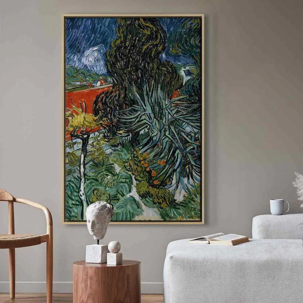Artgeist Paveikslas - Vincent Van Gogh – The Garden of Dr. Gachet in Auvers