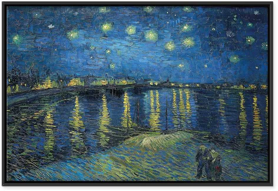 Artgeist Paveikslas - Vincent van Gogh – Starry Night Over the Rhône