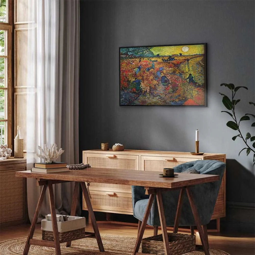 Artgeist Paveikslas - Vincent van Gogh – The Raudona Vineyard