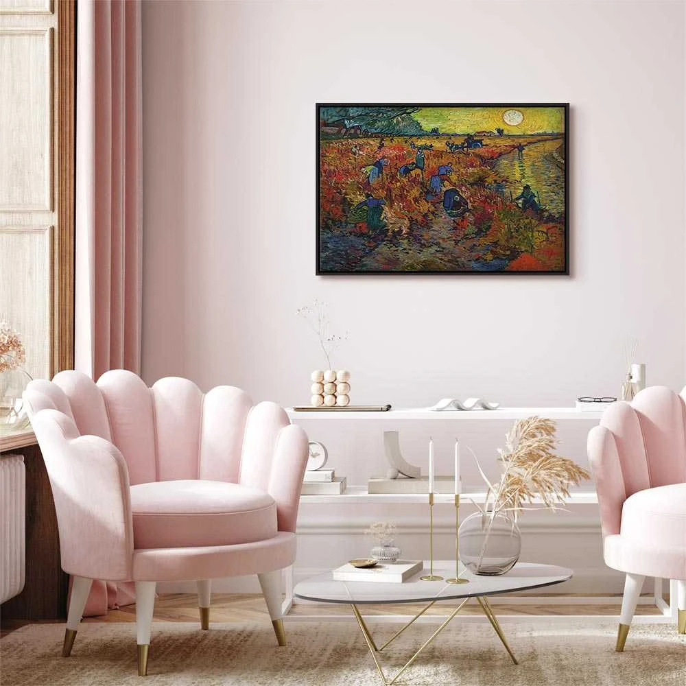 Artgeist Paveikslas - Vincent van Gogh – The Raudona Vineyard