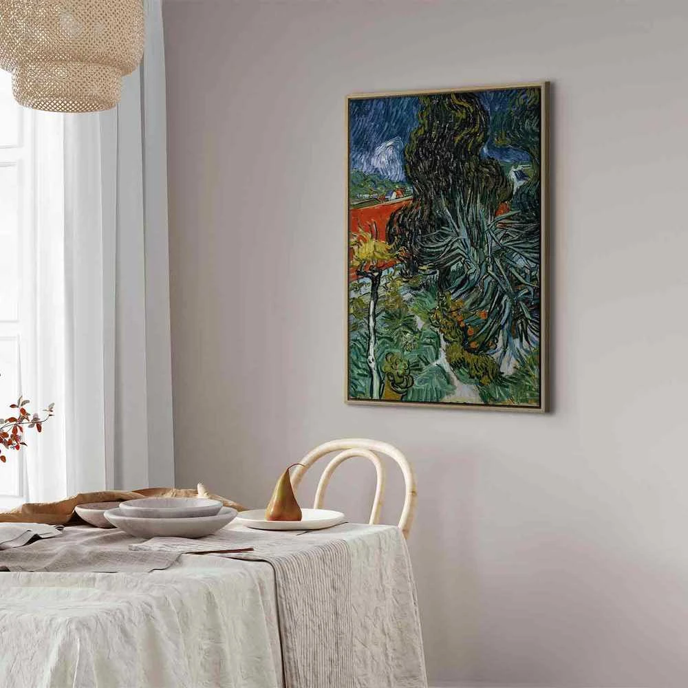 Artgeist Paveikslas - Vincent Van Gogh – The Garden of Dr. Gachet in Auvers