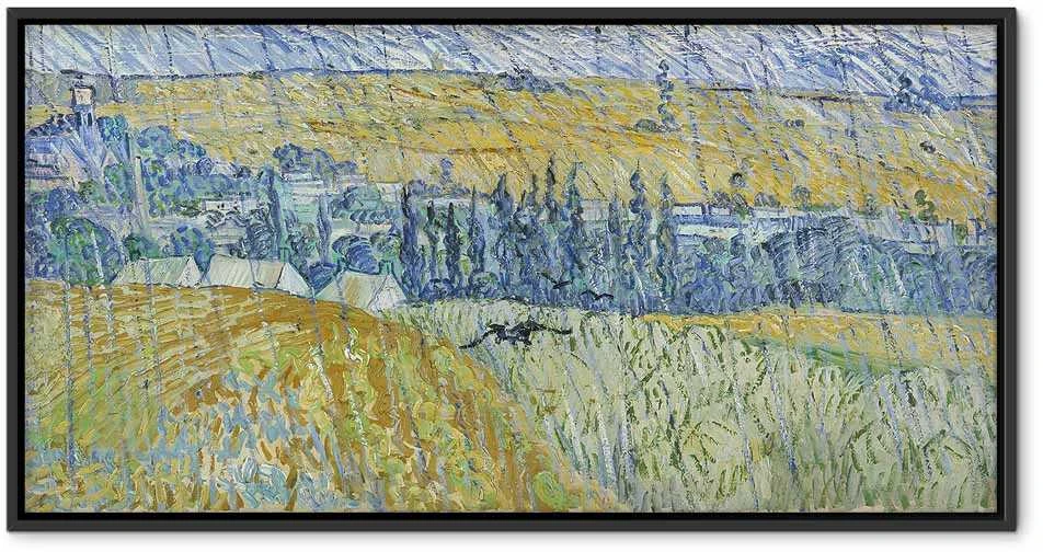 Artgeist Paveikslas - Vincent Van Gogh – Auvers in the Rain
