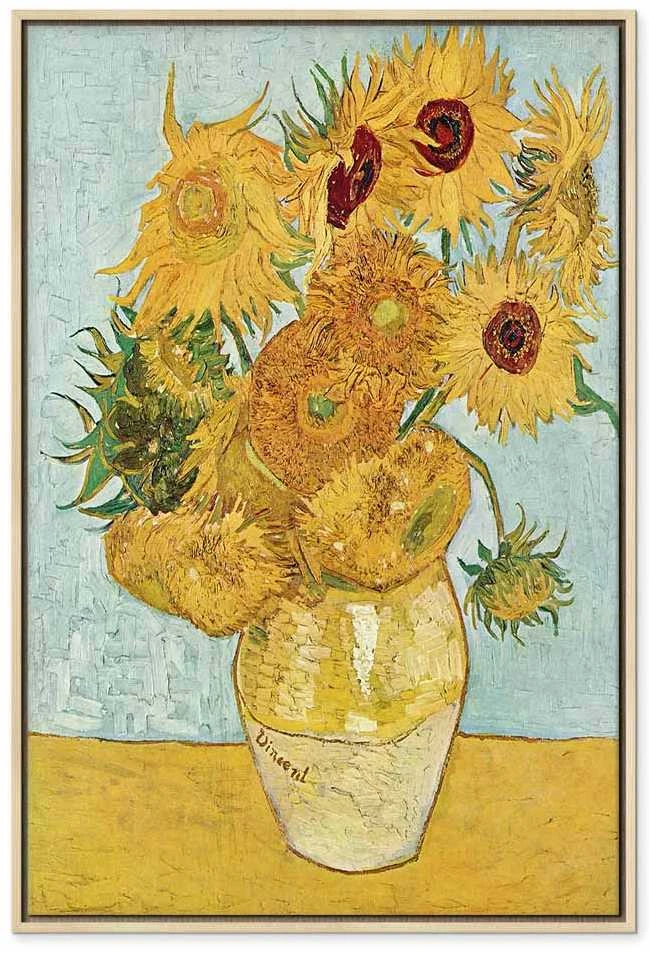 Artgeist Paveikslas - Vincent van Gogh – Still Life: A Vase With Twelve Sunflowers III