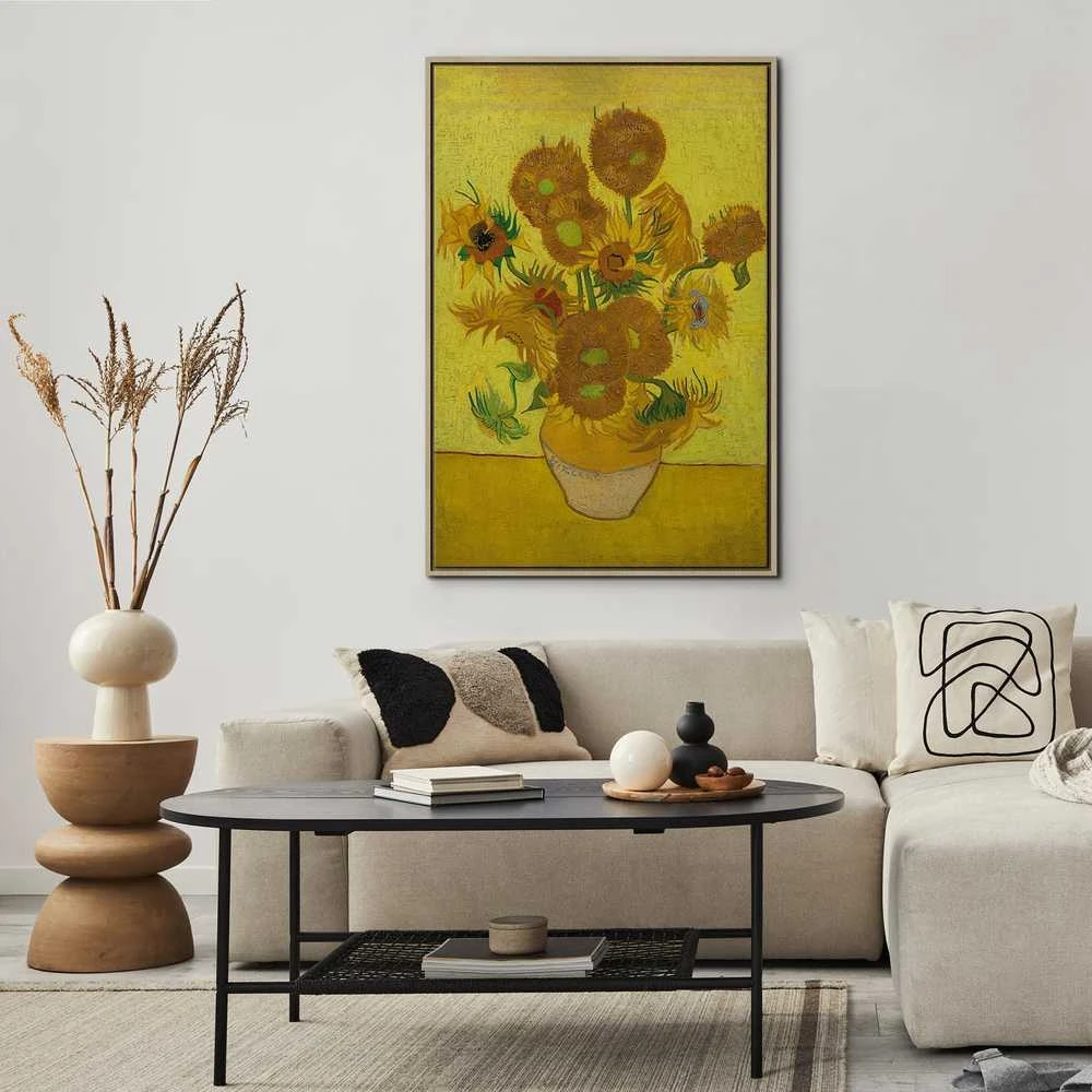 Artgeist Paveikslas - Vincent van Gogh – Still Life: Vase With Fifteen Sunflowers