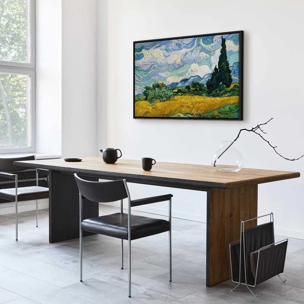Artgeist Paveikslas - Vincent Van Gogh – Wheat Field with Cypresses